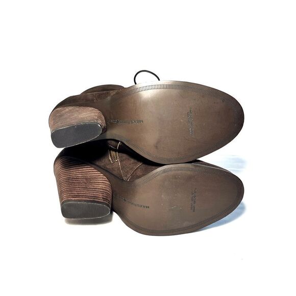 NWOT Max Studio Remix Distressed Booties - Picture 10 of 12